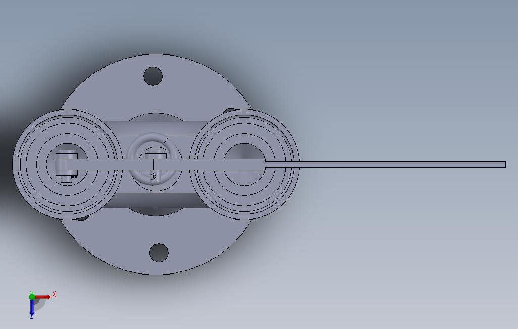 闸板底部安全阀 SOLIDWORKS 2015 模型图纸免费下载 懒石网