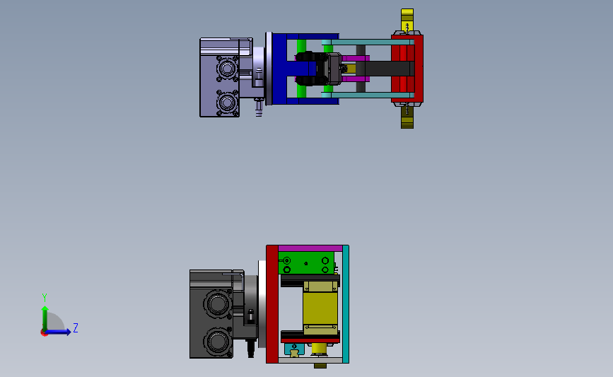 气动重型抓取机器人sw18可编辑 SOLIDWORKS 2018 模型图纸下载 懒石网