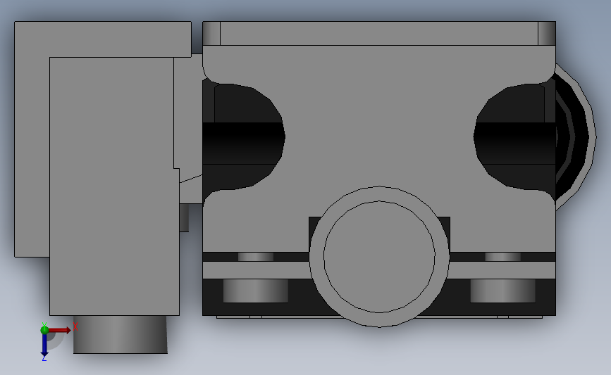 Omron F Sj A P F Lj Backmount Solidworks