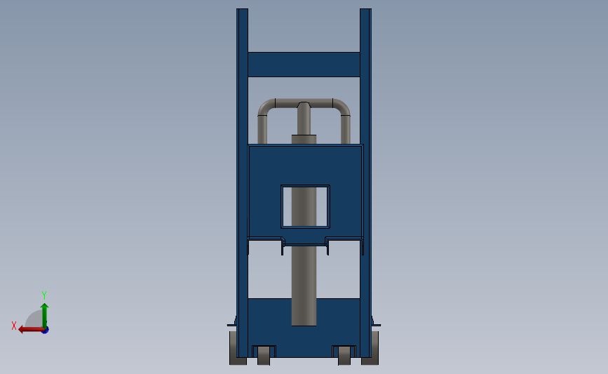 简易液压举升机sw18可编辑 SOLIDWORKS 2018 模型图纸下载 懒石网