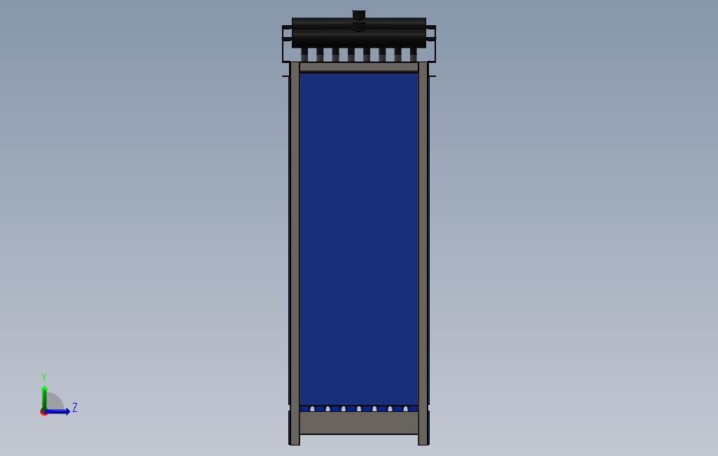 MBR膜组件_SOLIDWORKS 2018_模型图纸下载 – 懒石网