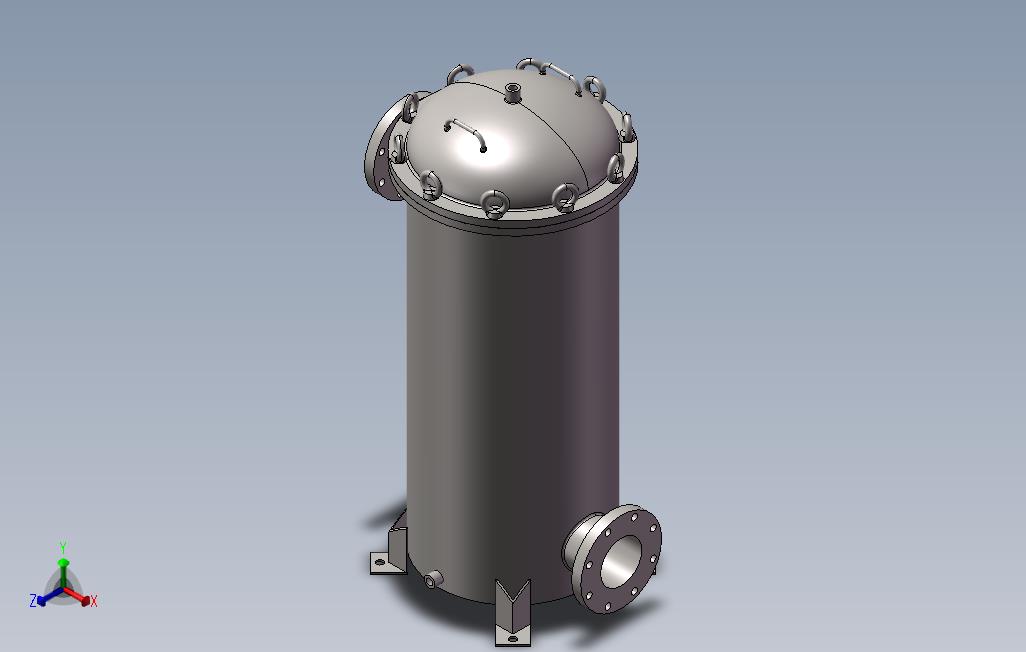 D450x810x3D_DN125袋式过滤器