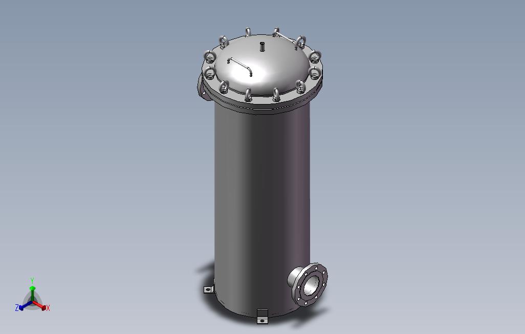 袋式过滤器D450-810-3D-DN100