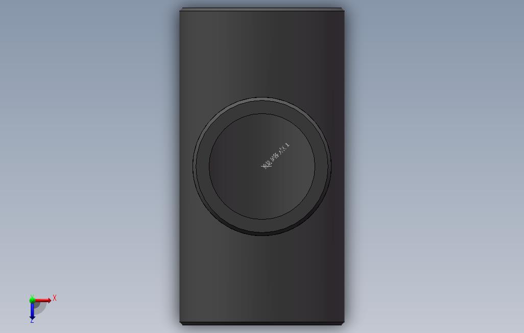 异径三通-UPVC 俯视图