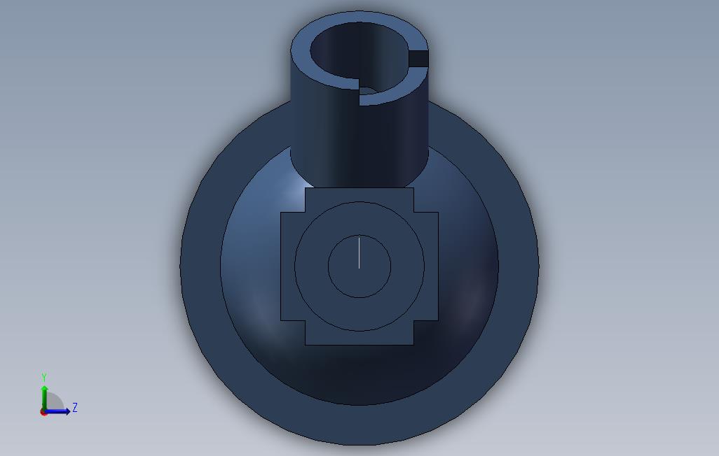 LabcockBallValve 左侧视图
