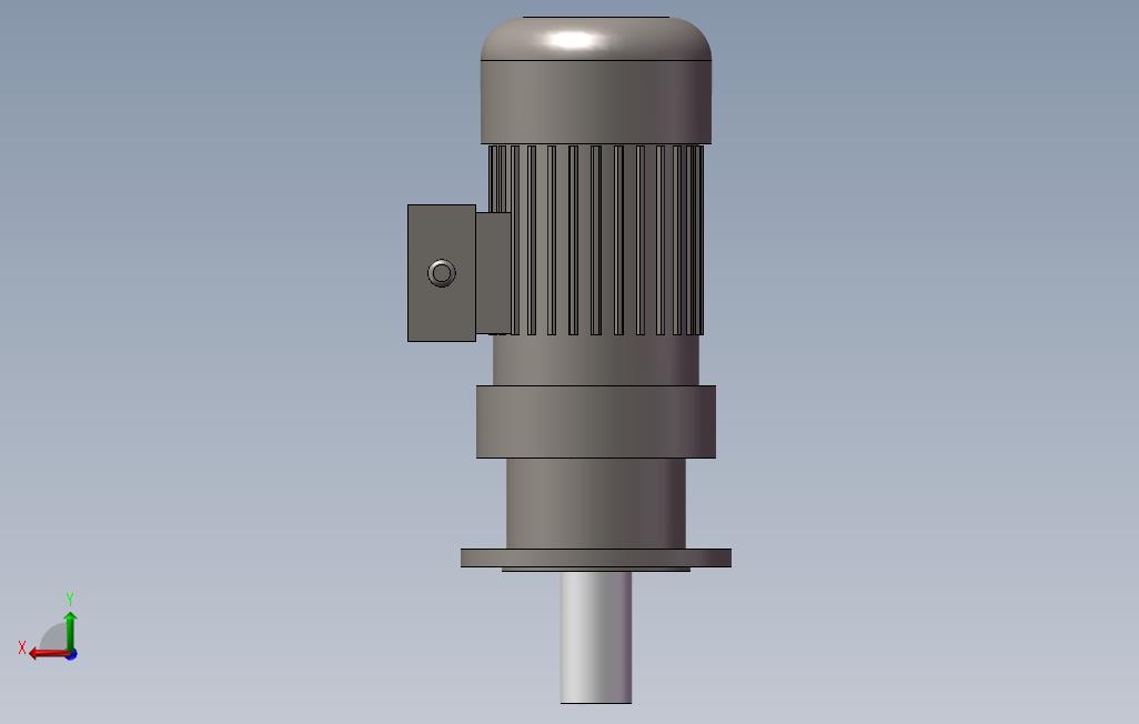 BLD09-17-0.75KW搅拌机 背面视图