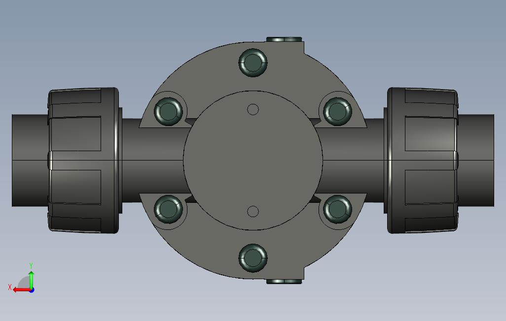 斯德宝DMV755PVC-EPDM-DN25 背面视图