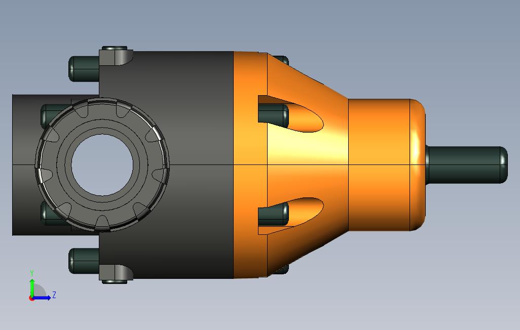 斯德宝DMV755PVC-EPDM-DN40 左侧视图