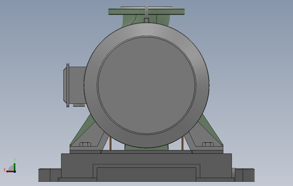 天马IHT化工泵[IHT100-80-160]_SOLIDWORKS 2018_模型图纸下载 – 懒石网