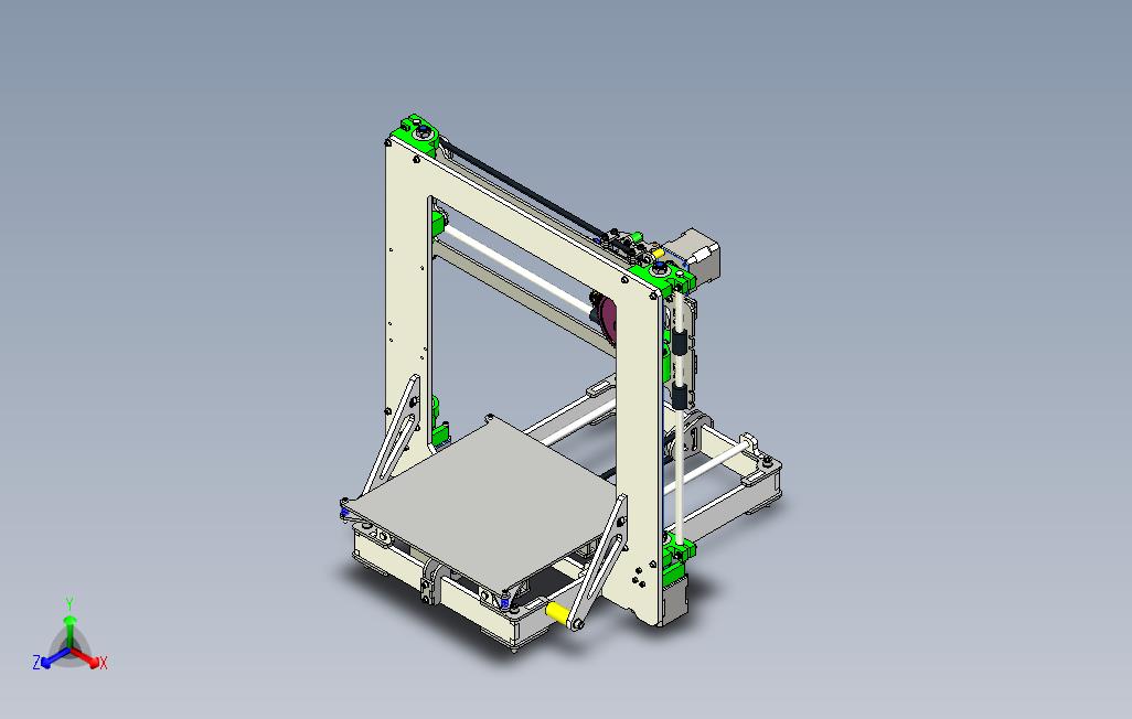 3D打印机-拉各斯i3.2LASERCUT