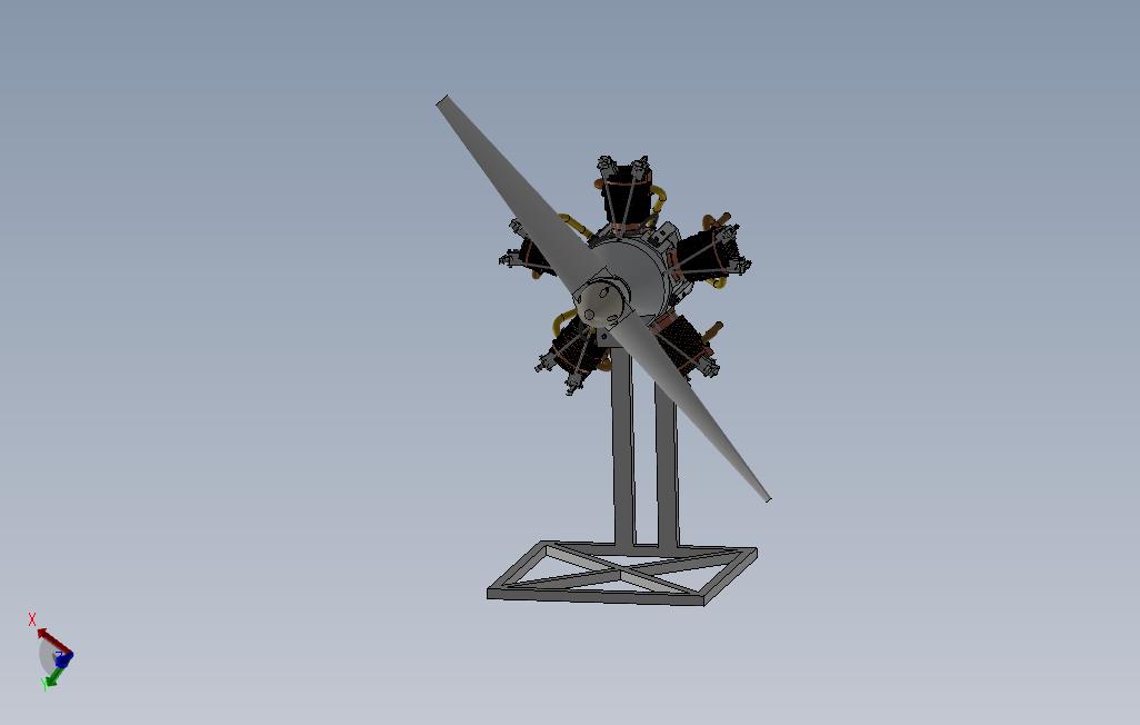 星型发动机5缸-cylinder-radial-engine--1.snapshot.18