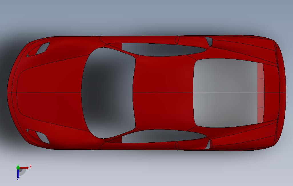 法拉利f43 Solidworks 2015 模型图纸下载 懒石网