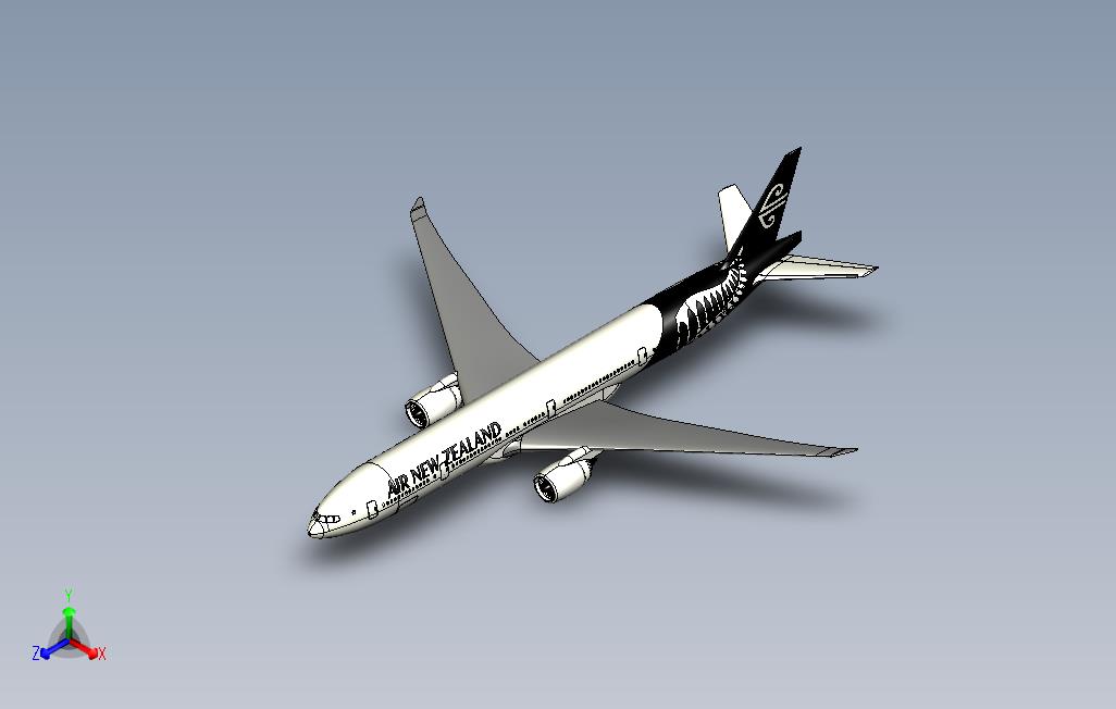 波音777-3ER飞机模型