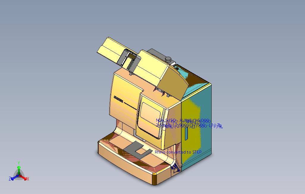 血糖分析仪整体结构设计