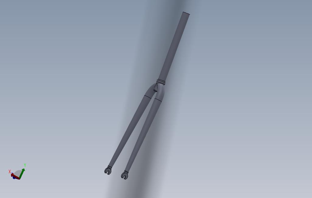 钢制公路自行车叉，1“7”，用于自行车和单车