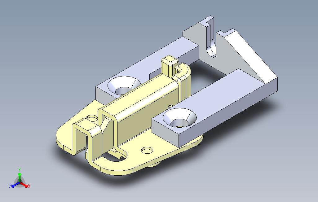雅马哈TRX85座椅锁模。
