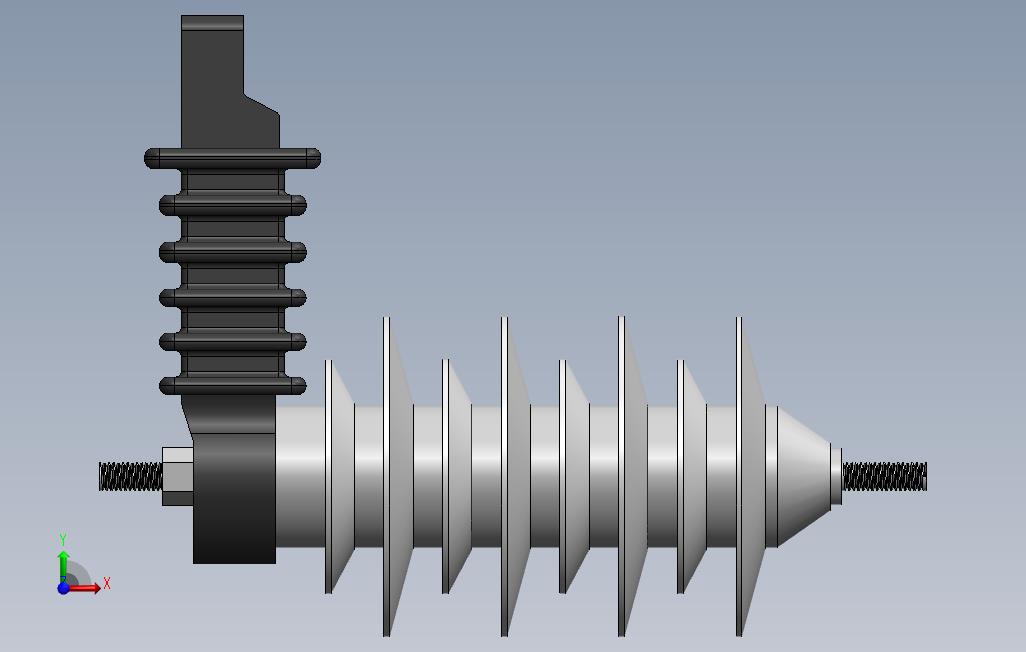 避雷器6KV-1KV-18KV麦克林 正面视图