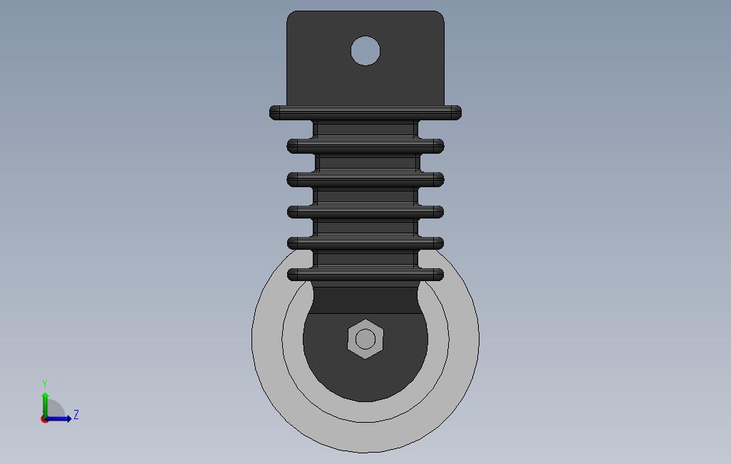 避雷器6KV-1KV-18KV麦克林 左侧视图