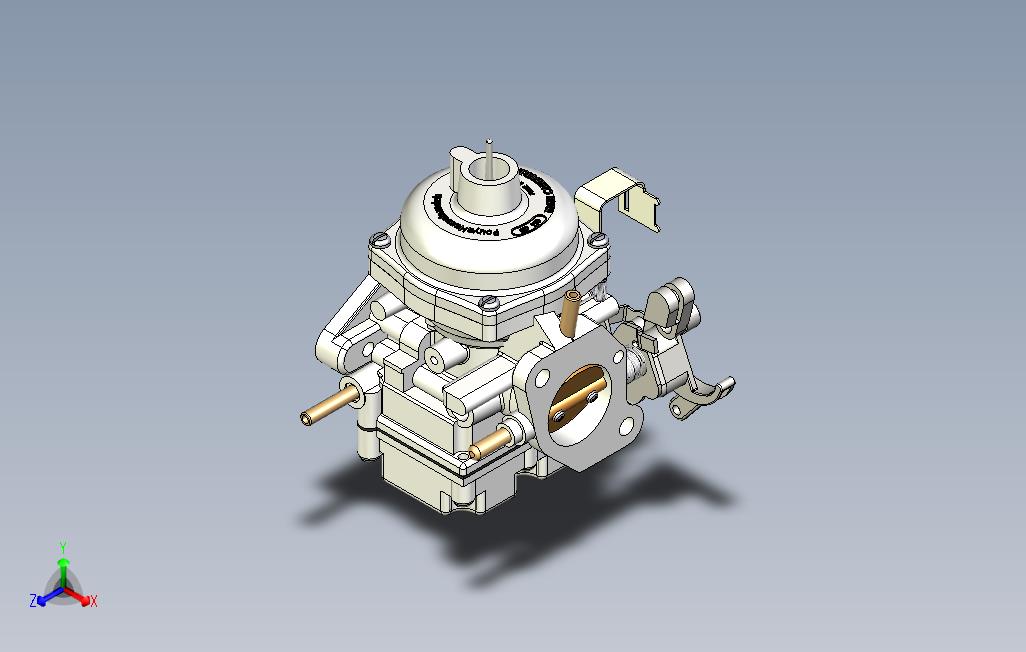 carburetor化油器三维建模图纸STP格式