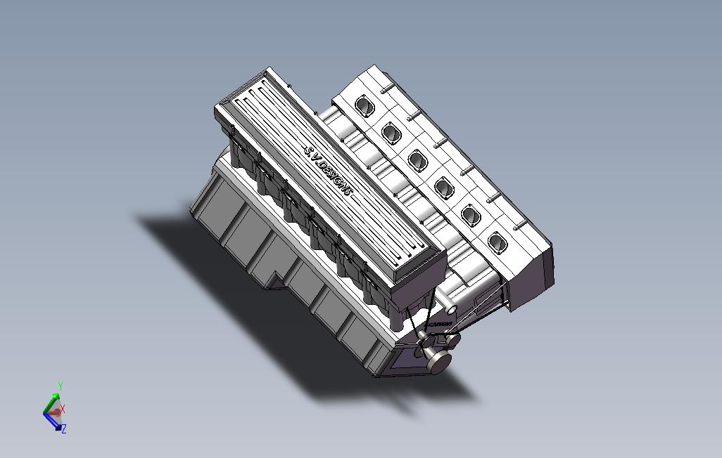 S.V.DesignsV12发动机图纸