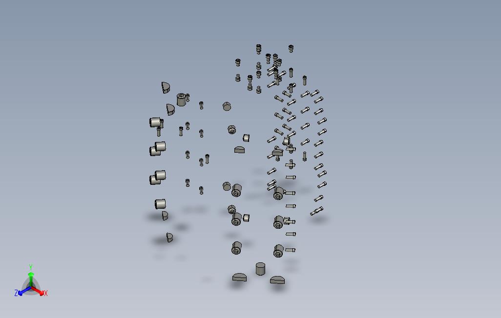 SL-9变速箱3D模型2（ProE_Creo软件打开）