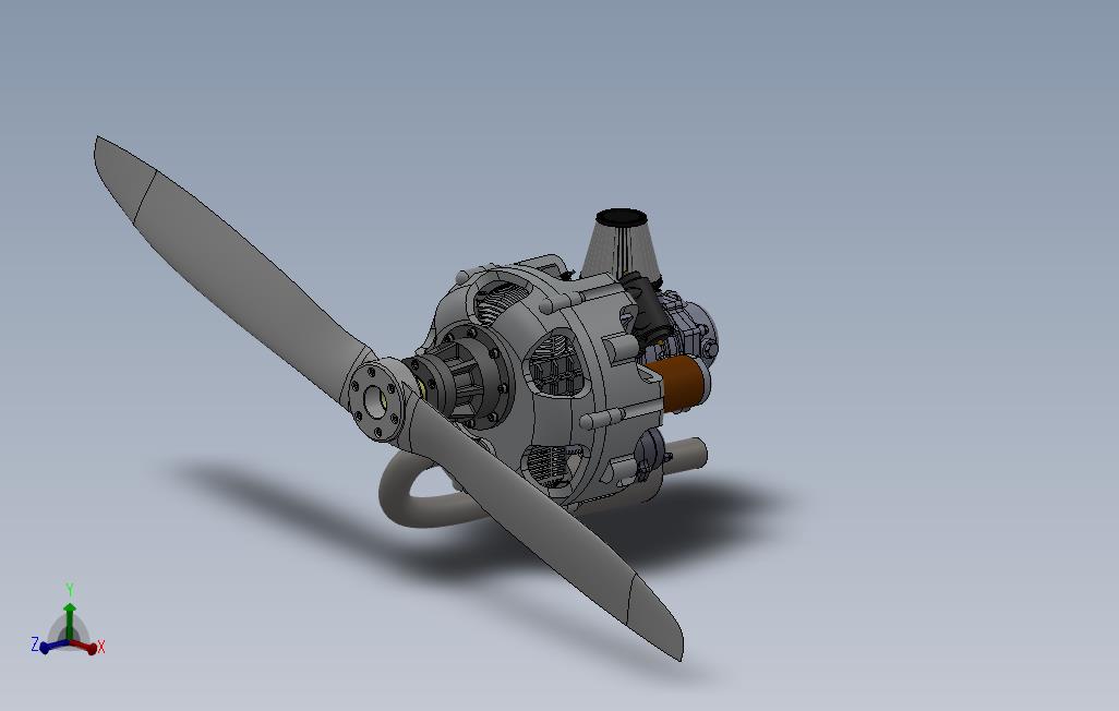 航空转子引擎SerikovRES24图纸