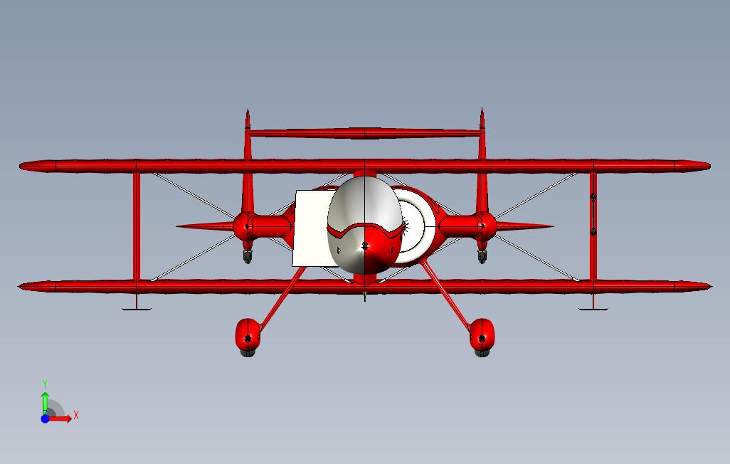 Oraclechallenger2 2 1双翼飞机3d图纸step格式 Step 模型图纸下载 懒石网