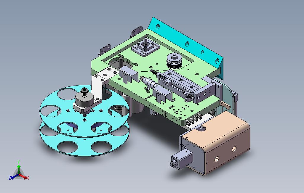 手机电池盖贴标机（也可适用于PCB板条码贴装）