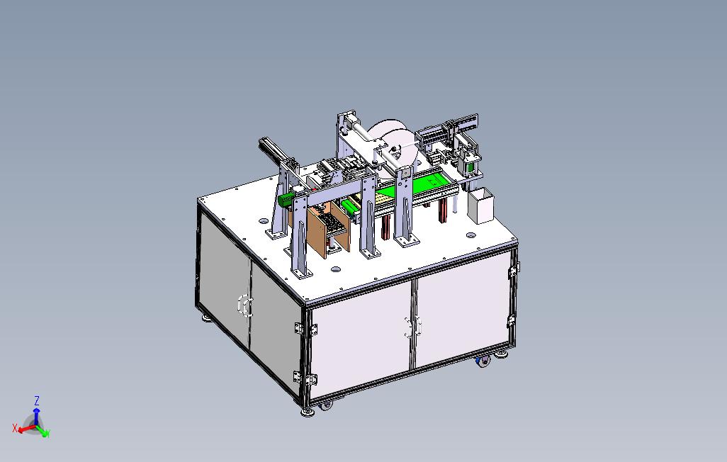 非标电池检测贴胶包装一体机