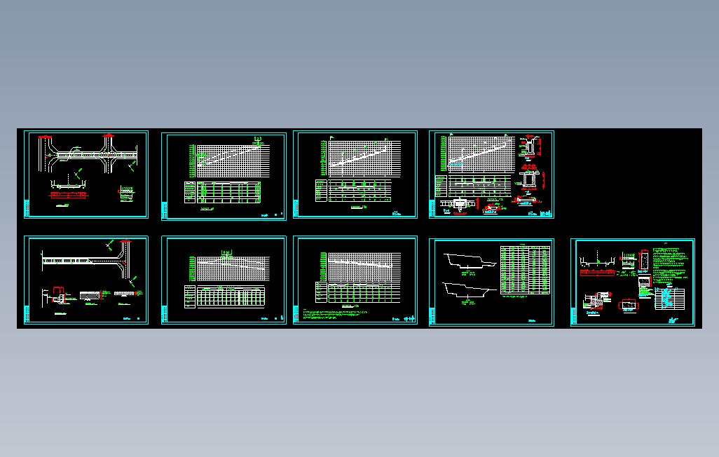 某小区道路及雨水管道系统设计图
