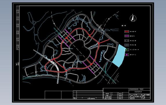 某市政道路综合管沟布置图