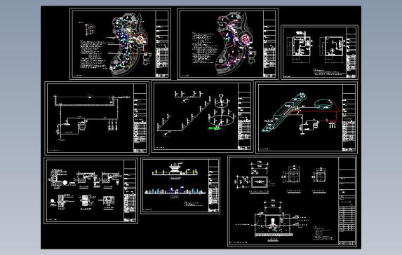 某花园小区景观池给排水系统设计图