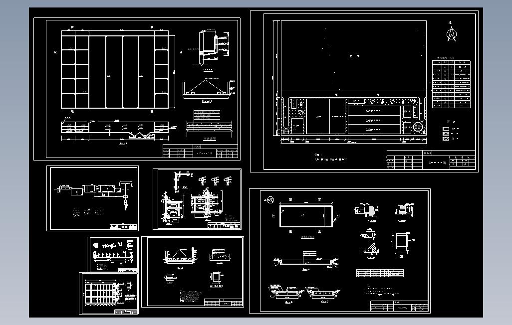 某造纸厂污水处理全套图纸