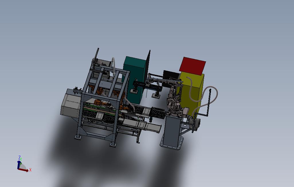 SolidWorks2010宝洁卫浴输送带线
