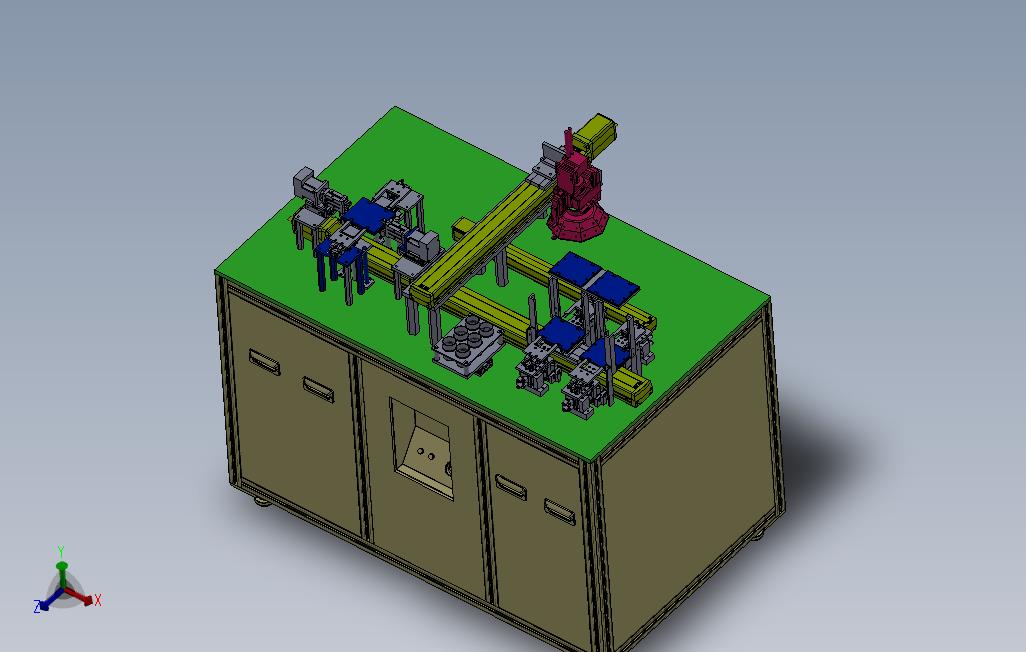 C19光学检测设备3D模型