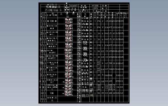 CA6140拨叉831007全套课设图纸