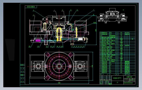 全套vsi8618制砂机（细碎产品150张图纸