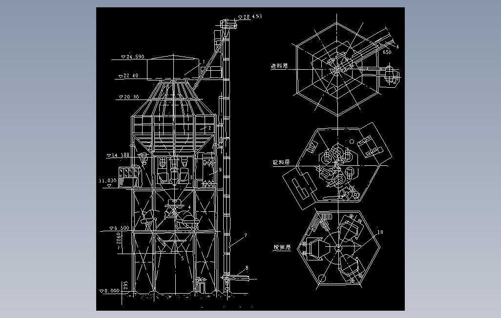 工程机械图块-CAD