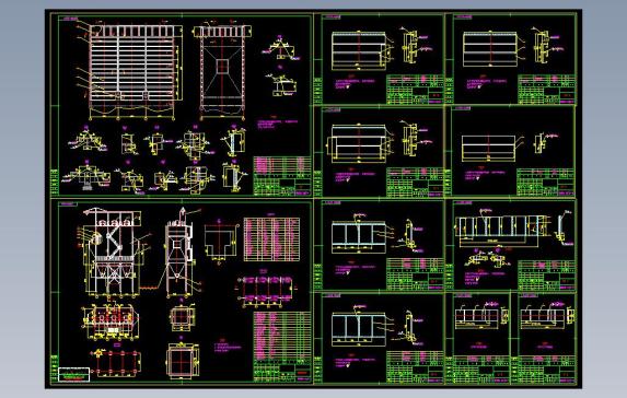 电除尘器图纸
