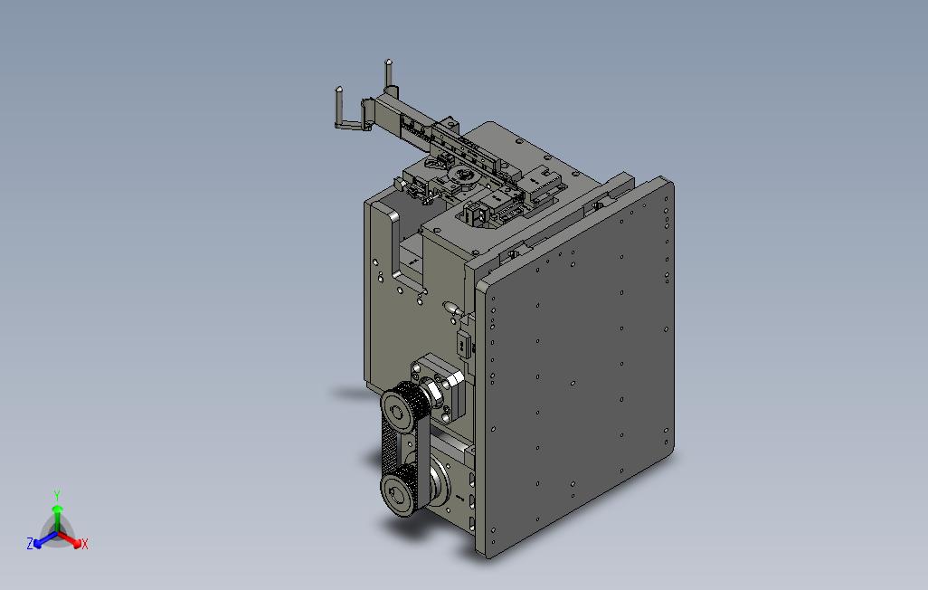 连接器凸轮插针机3D模型_SolidWorks设计
