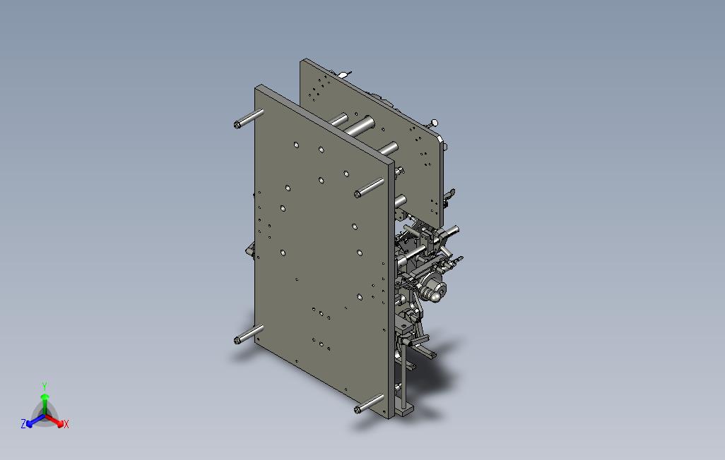 钢包内芯焊接夹具三维模型3D模型_Catia设计_step