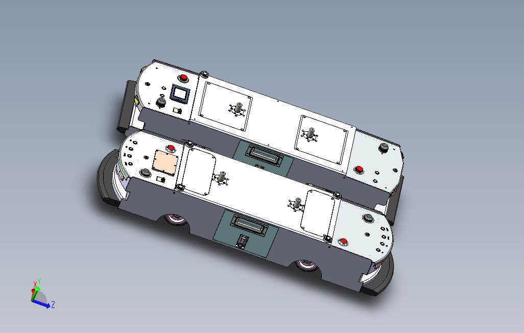 超短型双向潜入式AGV1.7米）