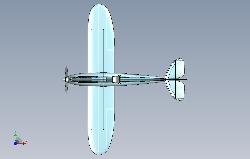 德哈维兰DH-71虎蛾赛车（1920年的飞机）实体模型_Parasolid_模型图纸下载 – 懒石网