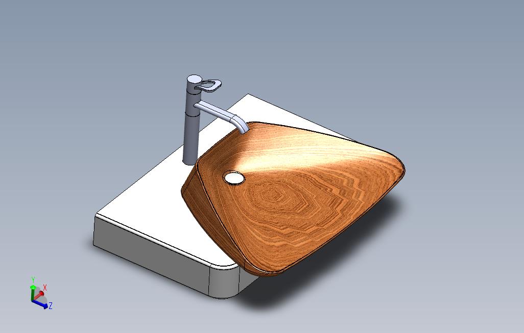 3D洗脸盆模型