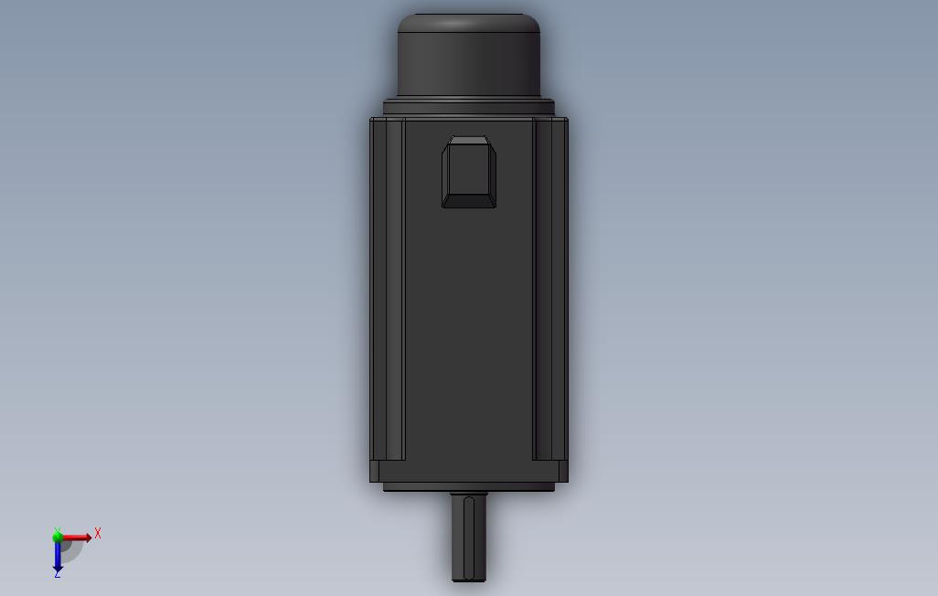 110伺服电机模型_SOLIDWORKS 2012_模型图纸下载 – 懒石网