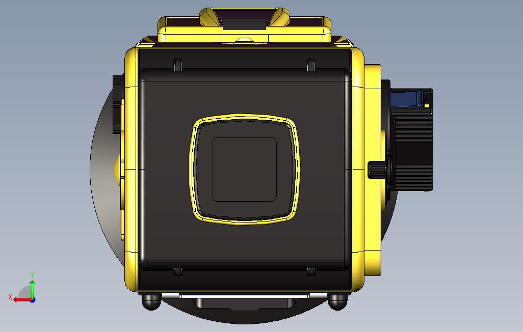 502Hasselblad503CW 背面视图