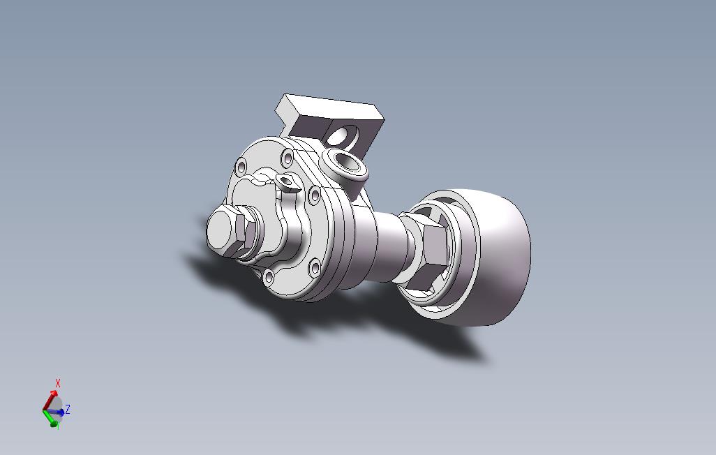 齿轮泵3D模型