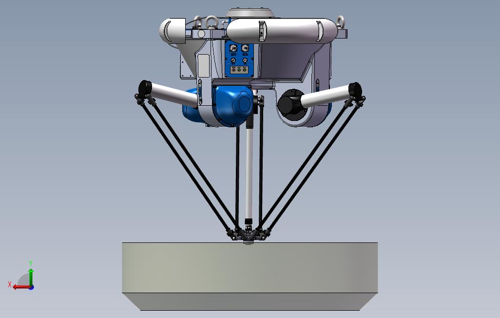 Delta蜘蛛手机械人3D模型