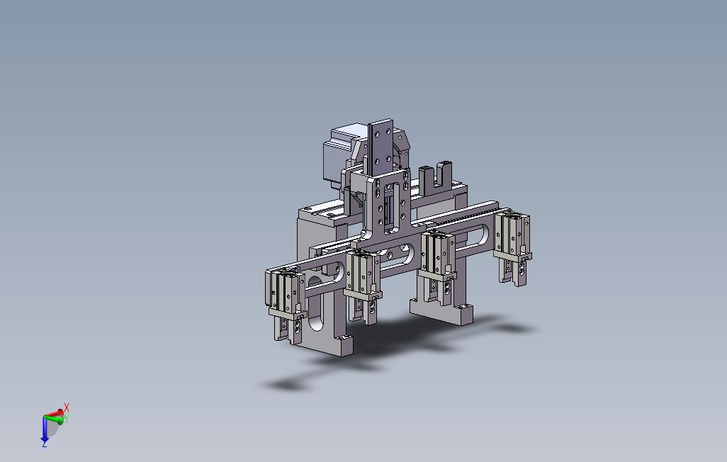 并联传递机构3D模型