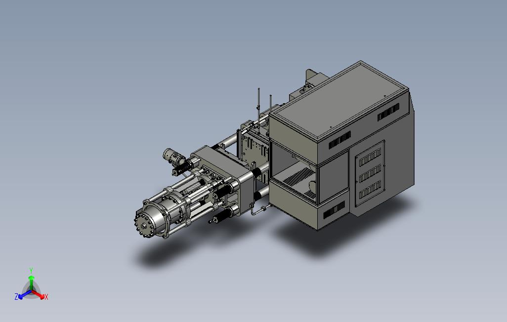 橡胶成型机（注胶机）3D模型